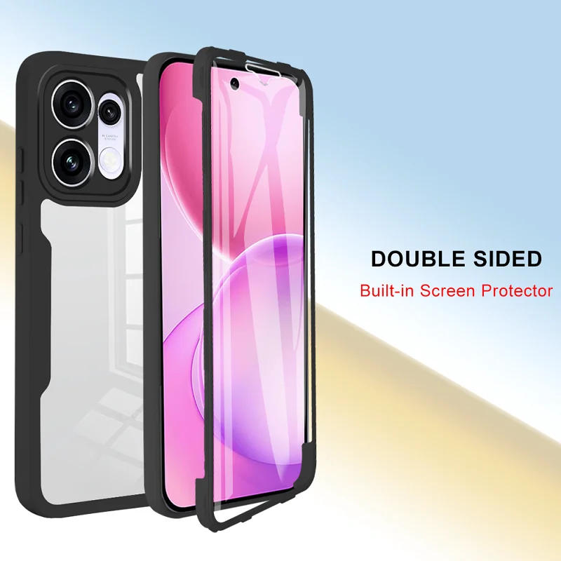 Ultimate 360-Degree Protective Case with Hard Film Screen Protector