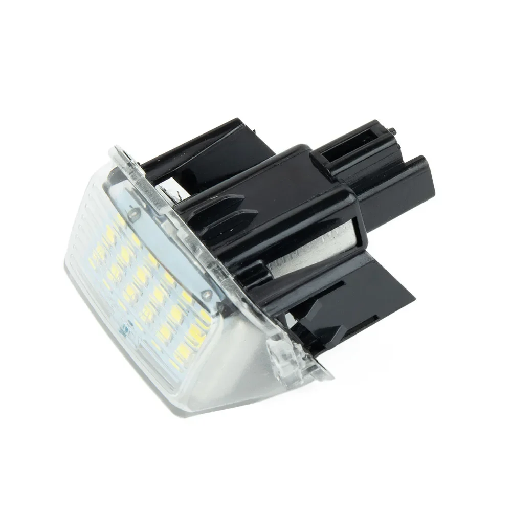 

2 PCS/set 2-pin LED DC12V 3W Licence Number Plate Light White For Toyota Avensis Verso Hatchback 2010-2020