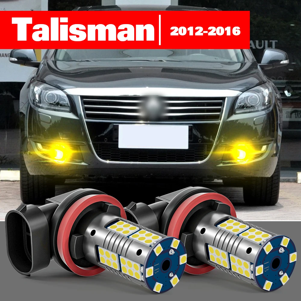 

For Renault Talisman 2012-2016 2pcs LED Fog Light Accessories 2013 2014 2015