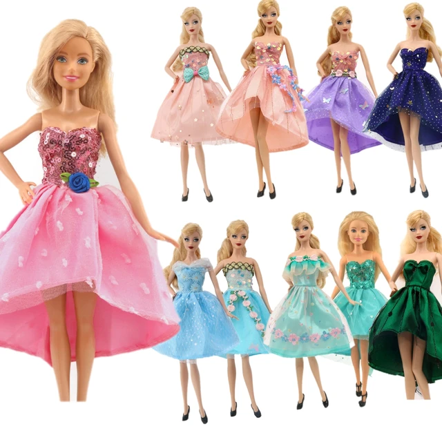NK-Roupa da boneca Barbie, Camisa Casual, Saia de Festa, Roupas Modernas,  Acessórios DIY, Brinquedos Dollhouse, Moda JJ, 1 Pc
