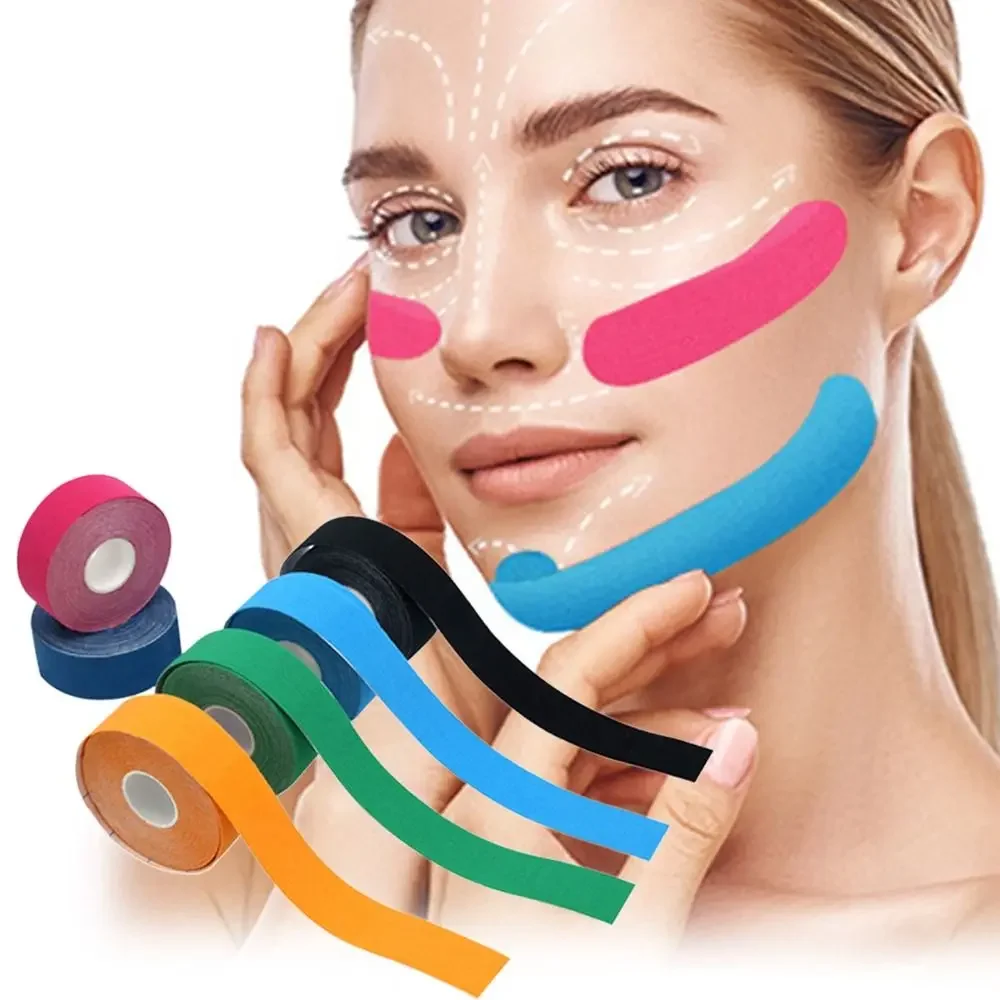 New Toning Japanese Face Tape Firming Anti-Wrinkle Face Toning Belts Tightening Skin Face Lift Tape Unisex