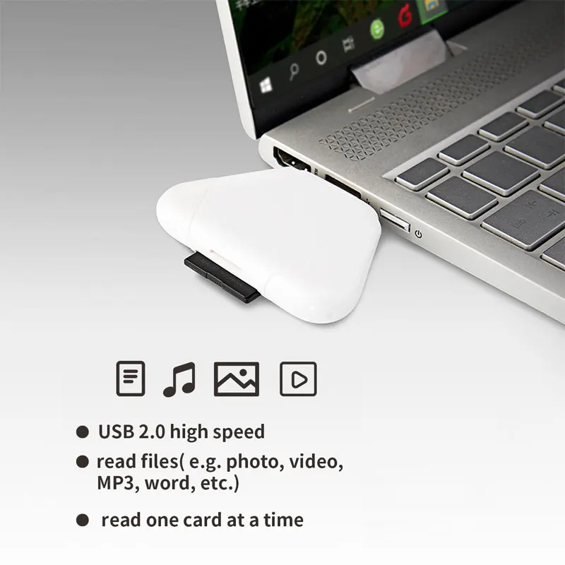 Lettore Di Schede SD 3 In 1 Per IPhone 15/iPad/Android/Mac/PC, Con Porte Lightning, USB-C E USB, Supporta SD/TF Fino A 2TB, Adatto Per Fotocamera Trail