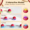 Super Deal Cat Interactive Ball Toy Automatic Rolling Ball with Tail Rechargeable Smart Pet Interactive Toy Intelligent Mouse 4