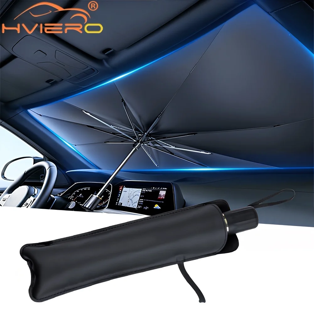 Windshield Sunshades Multi Purpose Foldable Car Interior Protector Accessory Front Covers