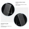 Women Shoe Support Display Rack Bracket Stand Acrylic Sneakers Breathable Casual for Shopping Center Running Walking Outdoor 2