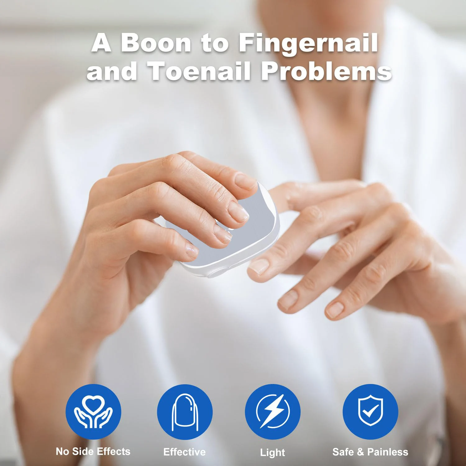 1pcs Effective Rechargeable Nail Fungus Remover Nail Fungus Cleaning Laser Device Repair Damaged Discolored Thick Fingernails Best Sellers In Beauty & Health