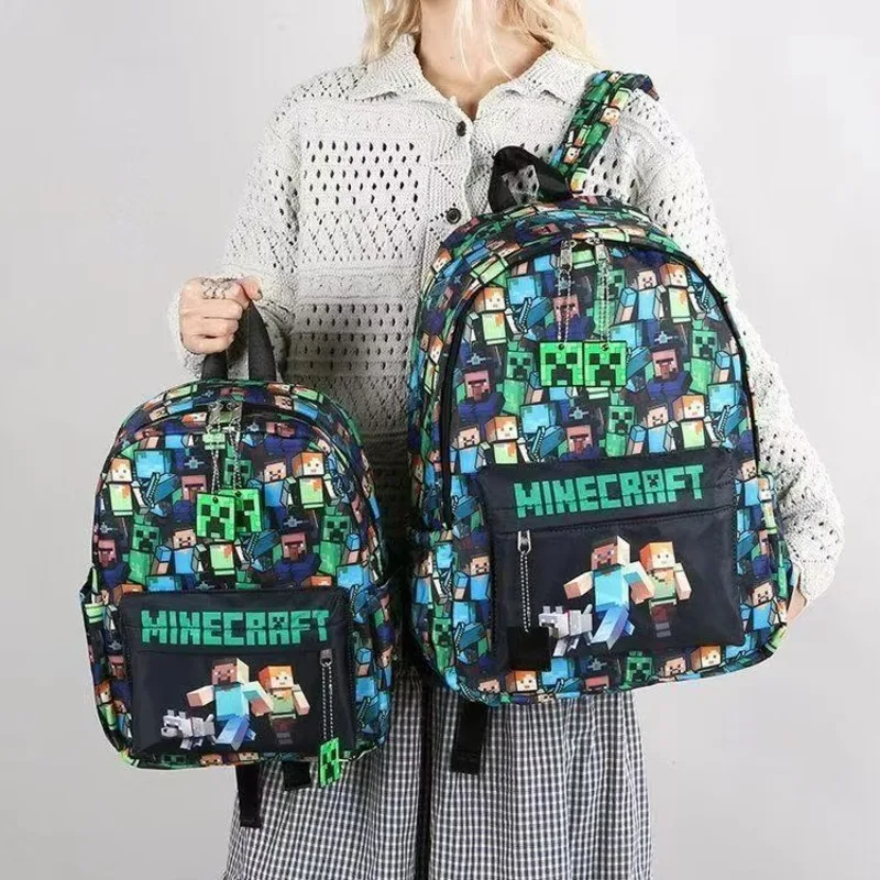Sac à dos imprimé graffiti style jeu de pixels, léger, résistant à l'eau, pour l'école, les voyages quotidiens, les adolescents, les activités de plein air et l'université
