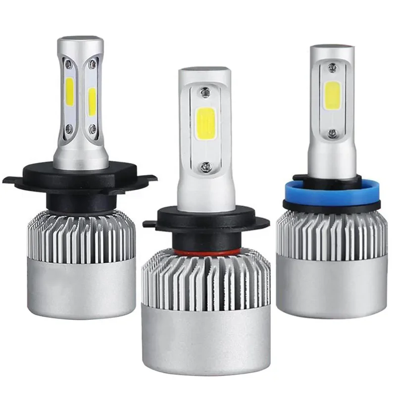 H4 LED H7 LED H11 Headlight Bulb COB Car Headlights Bulbs Hi/Lo Beam 16000LM 6000K Auto Head Lamp 12V Lights for Car led lights led bulbs led headlights led car lights led car headlights car headlamps hid headlight bulbs