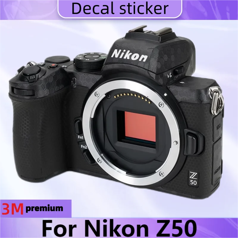 Per Nikon Z50 Camera Body Sticker Pelle Protettiva Decalvinyl Wrap Film Anti-Scratch Protector Coat