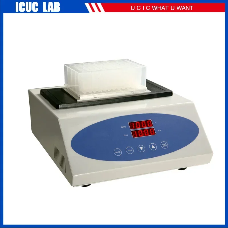 Thermoblock Heating Dry Block Heater Laboratory Digital LED Display Thermostatic Devices Dry Bath Incubator MK200-4