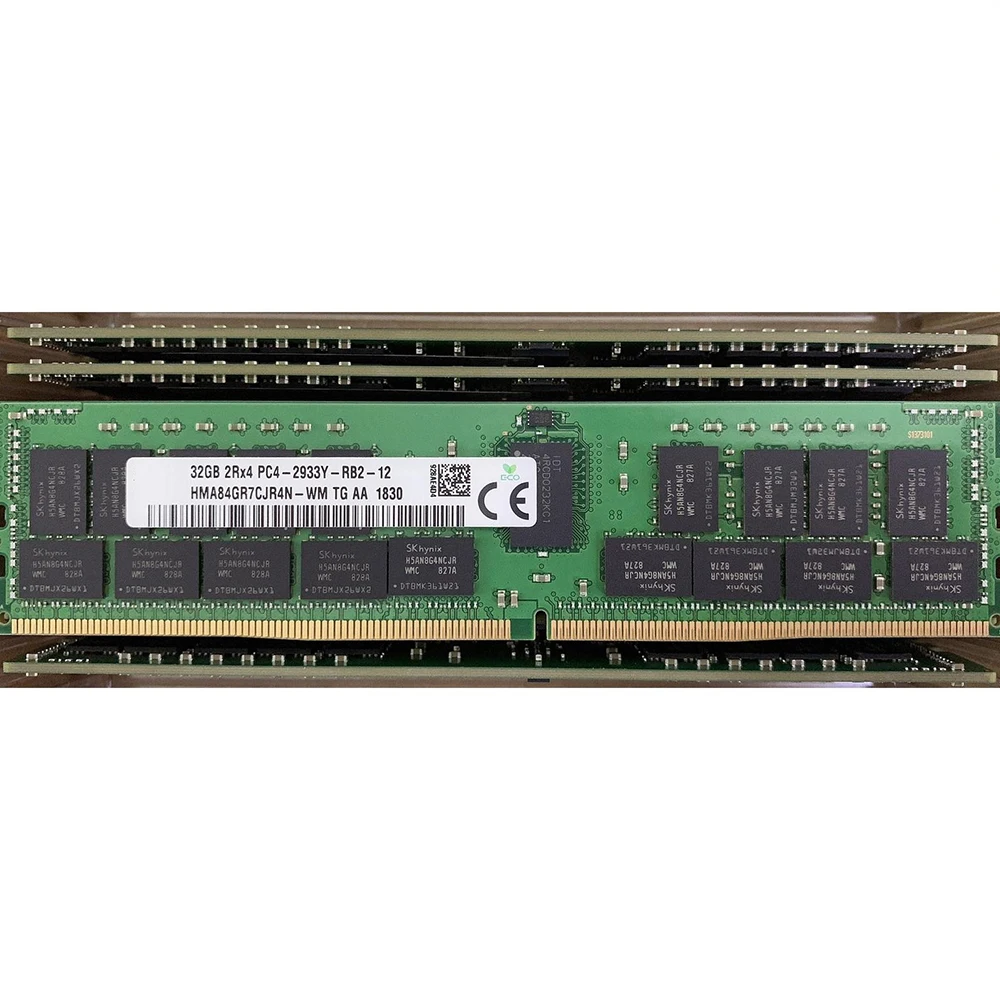 SK 하이닉스 RAM HMAA4GR7MJR8N-WM 서버 메모리, 32GB DDR4 32G 2Rx4 PC4-2933Y, 1 개