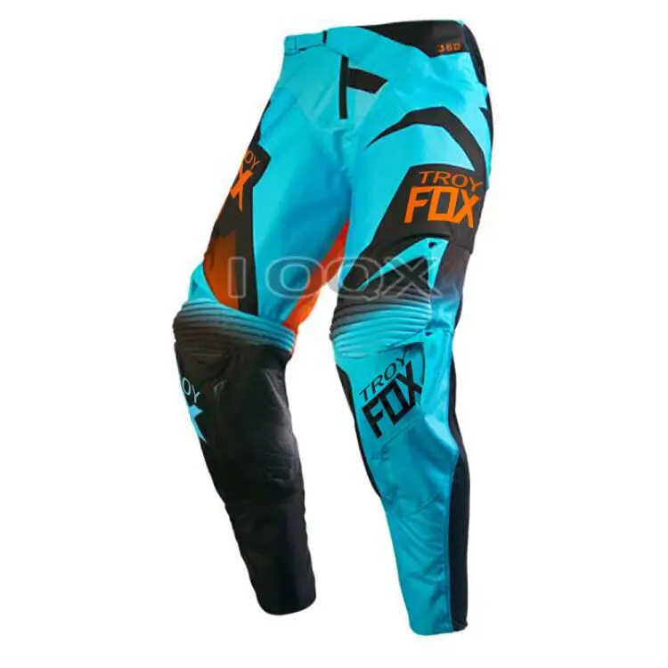 

Free Shipping Blue Shiv Mountain Bike Downhill Pants AMX Bicycle BMX Riding DH MTB Pants Motocross 360 Racing Pant
