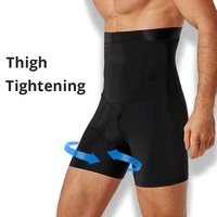 Hommes ventre contrôle Shorts corps Shaper Compression taille haute formateur ventre contrôle minceur Shapewear Boxer sous-vêtements Fajas 3