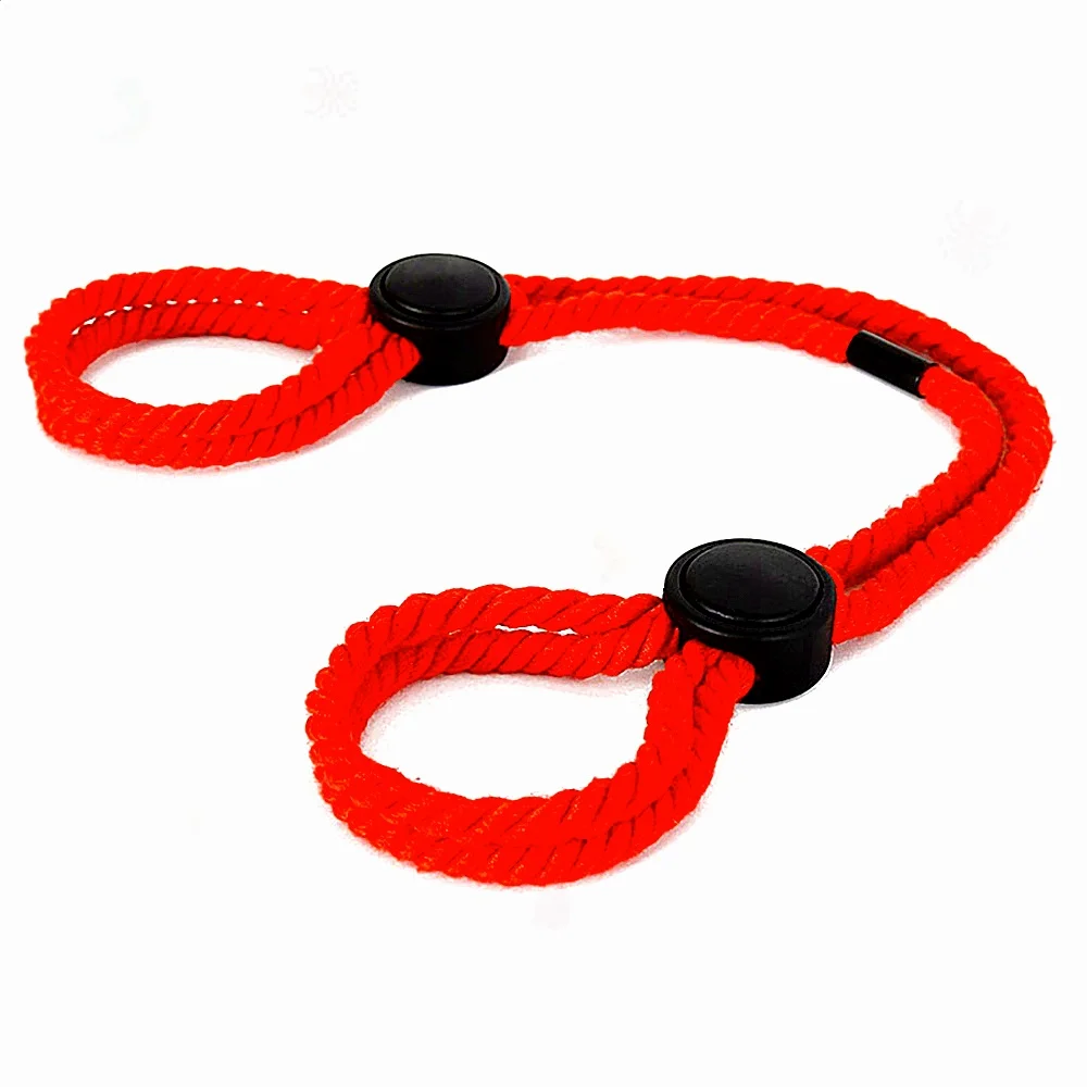 Adult Games Adjustable BDSM Sex Restraints Rope For Couples SM Bed Bondage Straps Handmade Braided Handcuff Soft Cotton Ropes