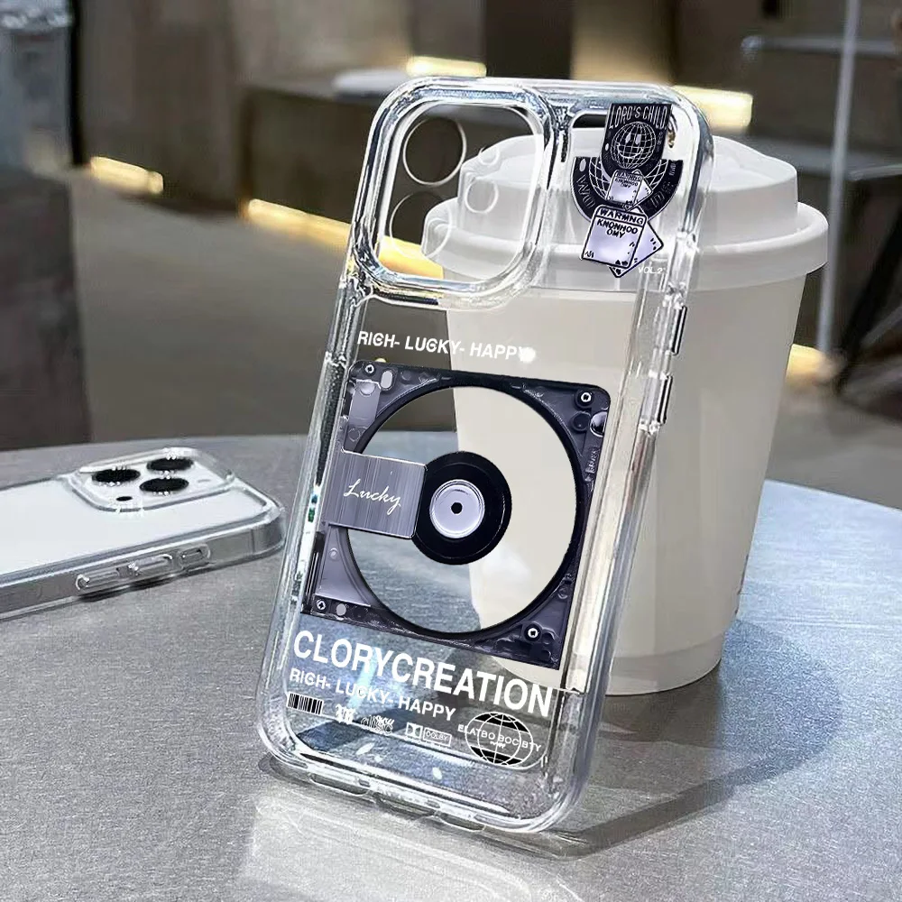 Premium Soft TPU Protective Phone Case - Transparent Shockproof Cover