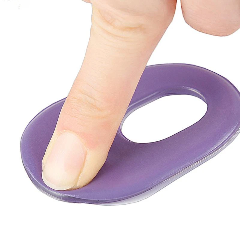 2Pcs Toe Cushions Gel Callus Patch Pads Foot Corn Stickers Calluses Bunion Protector Pads Foaming Foot Anti-wear Stickers toe protector foot pad