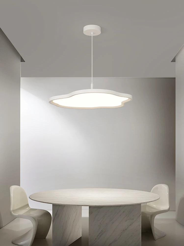 

Simple White Black Gold Led Pendant Light Dining Living Room Bedroom 3-Colors Remote Control Modern Decorative Light AC90-260V