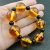 Anime Resin Seven Stars Balls Bracelet Cosplay Vegeta Star Bead Bracelet Classic Cartoon Figure Handmade Fashion Jewelry 1