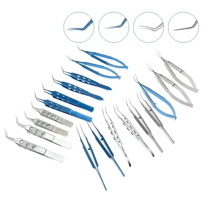 

Capsulorhexis Forceps Ophthalmic Surgical Instrument Ultrata Style Titanium Stainless Steel