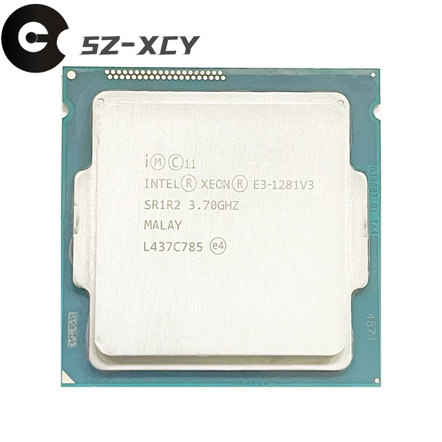 Intel Xeon E3-1281v3 E3 1281v3 E3 1281 v3 3.7 GHz Quad-Core Eight-Thread  CPU Processor L2=1M L3=8M 82W LGA 1150