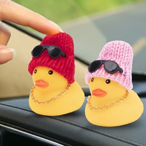 Yellow Duck Car Dashboard Decoration