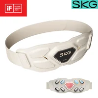 SKG W9 Pro Lower Back Massager for Pain Relief, Adjustable Cordless Heating Pad, Infrared Vibrating Waist Massager for Women Men 1