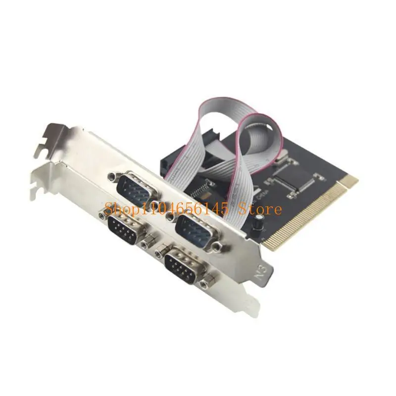 652F RS232 직렬 포트 PCIE 라이저 카드 직렬 컨트롤러 카드 PCIExpress 카드