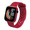 YIKAZE Fashion LED Digital Watch for Kids Sports Waterproof Digital Watches Boy Girl Childrens Silicone Watch Electronic Clock 2