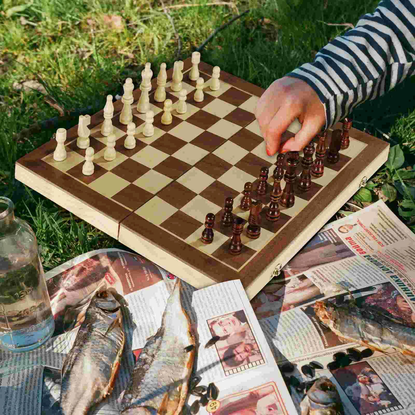 

International International Chess Sets For Adults Weighted Pieces Set For Adults Pieces Gifts For Men Set Wooden International