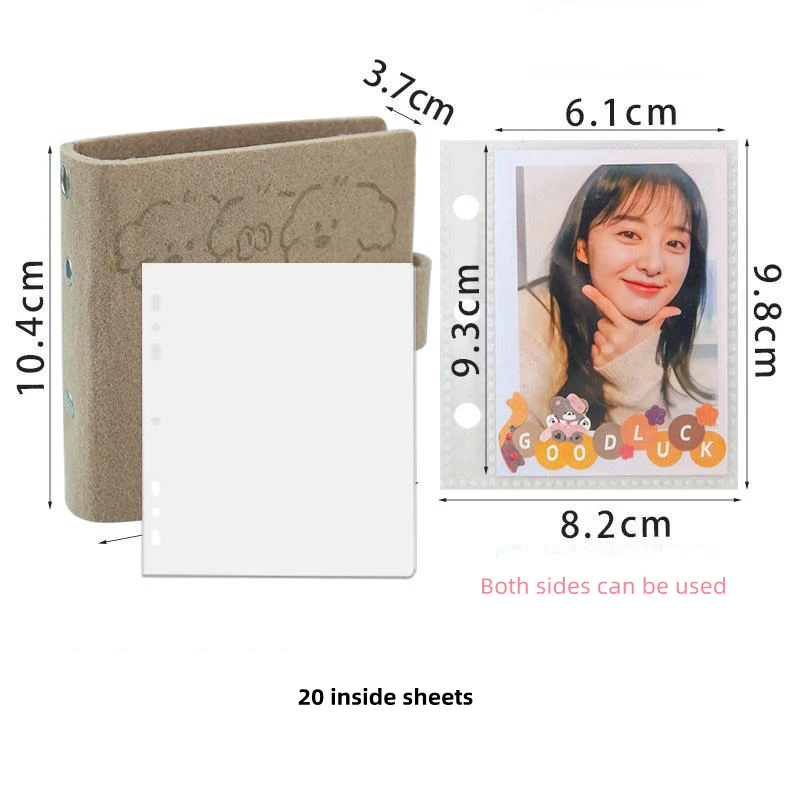 Single Compartment Card Book Postcard Storage Card Case Transparent Inside Polaroid  Photo Album Book Oil Painting Favorites - AliExpress