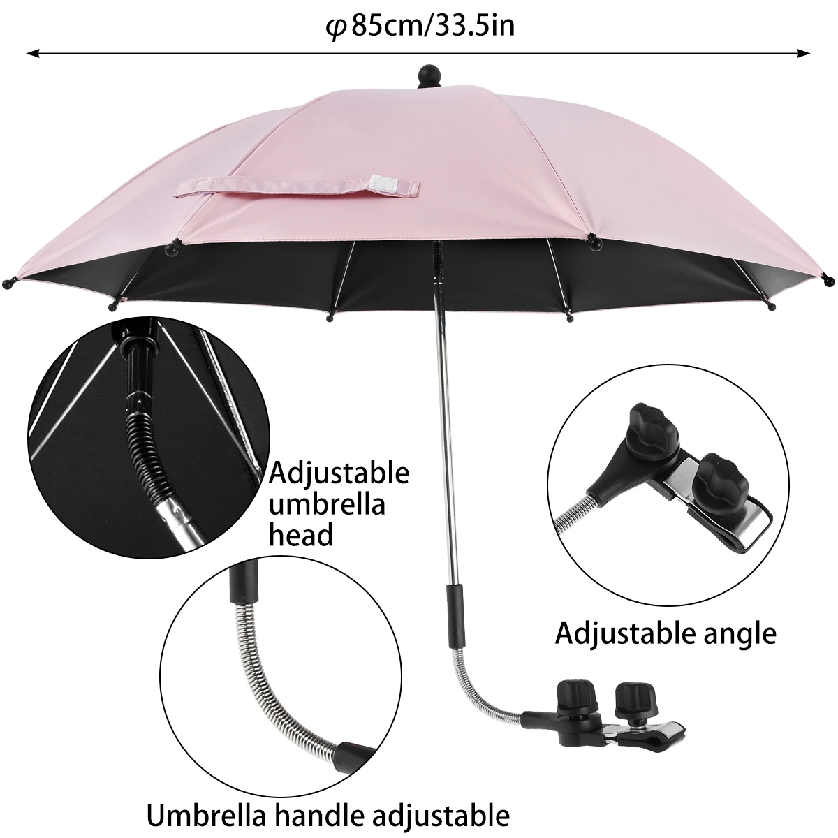 85cm fixture pink