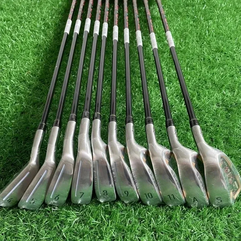 

2024 New Mens Golf Clubs Golf Irons Set 4-11 A S 10 Pcs Clubs Irons R/SR/S Flex Graphite Shaft and Headcover