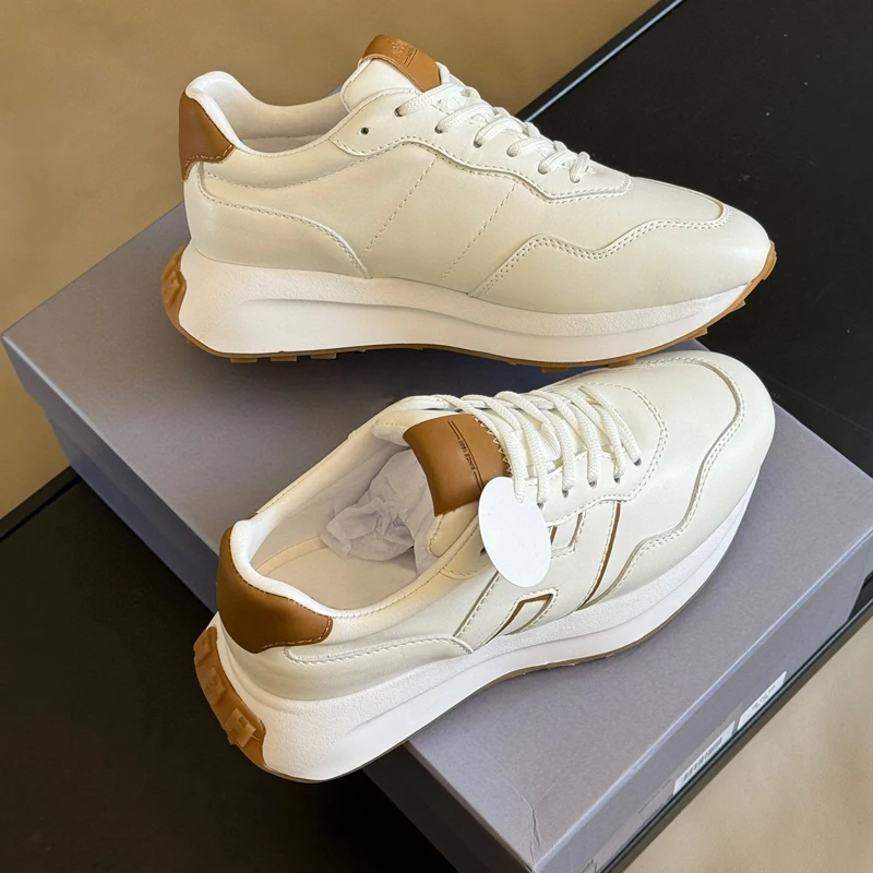 Designer H641 Unisex Sneakers high-quality Smooth Leather Crafted Cool Character and Distinctive Retro Feel Couple Casual Shoes