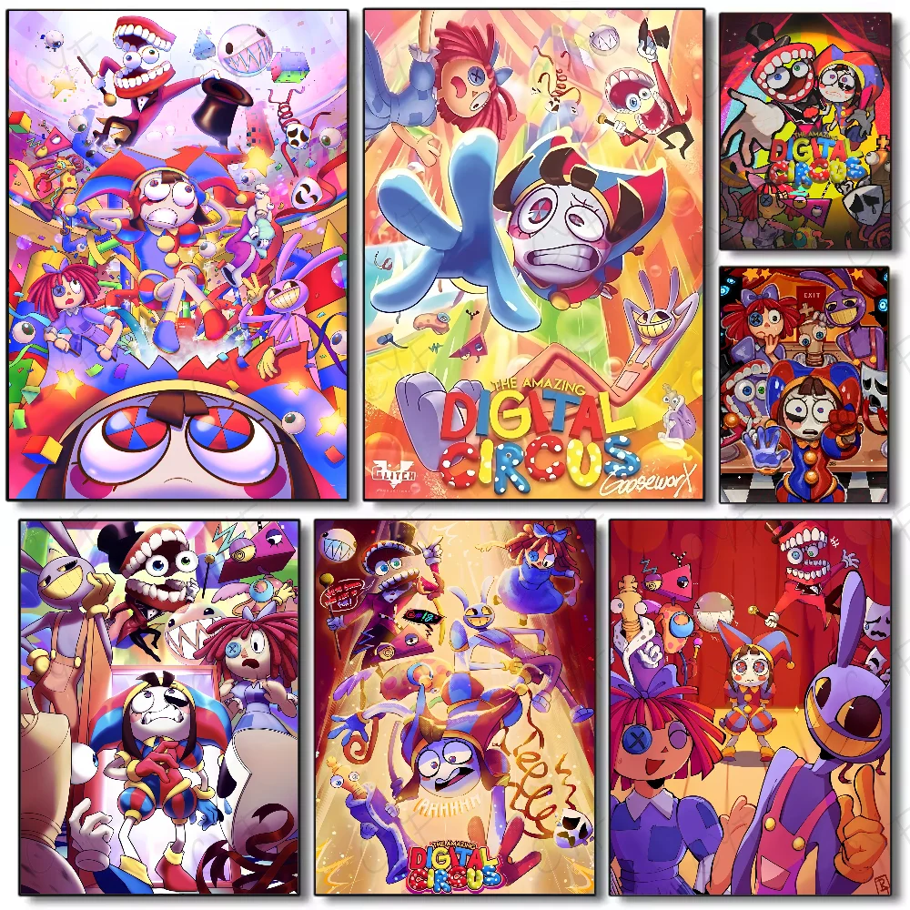 AnimeTheAmazingDigitalCircusPosterHighQualityPrintMoviePostersWallArtCanvasPosterForLivingRoomDecorGift-AliExpress15