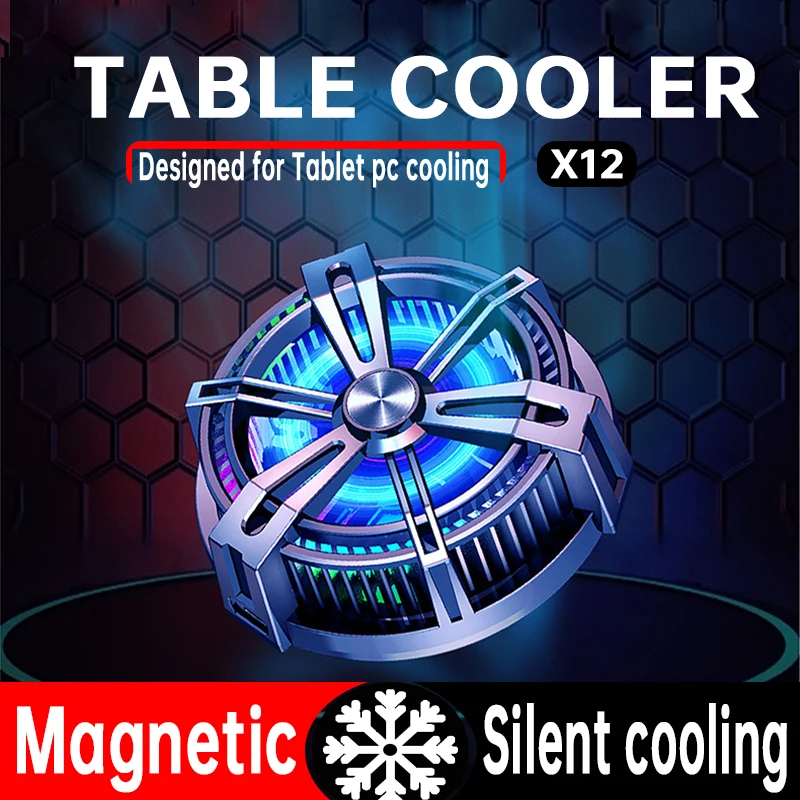 

Magnetic cooler For 6-12 inch mobile phones and tablet Semiconductor large-area refrigeration Super quiet cooling radiator