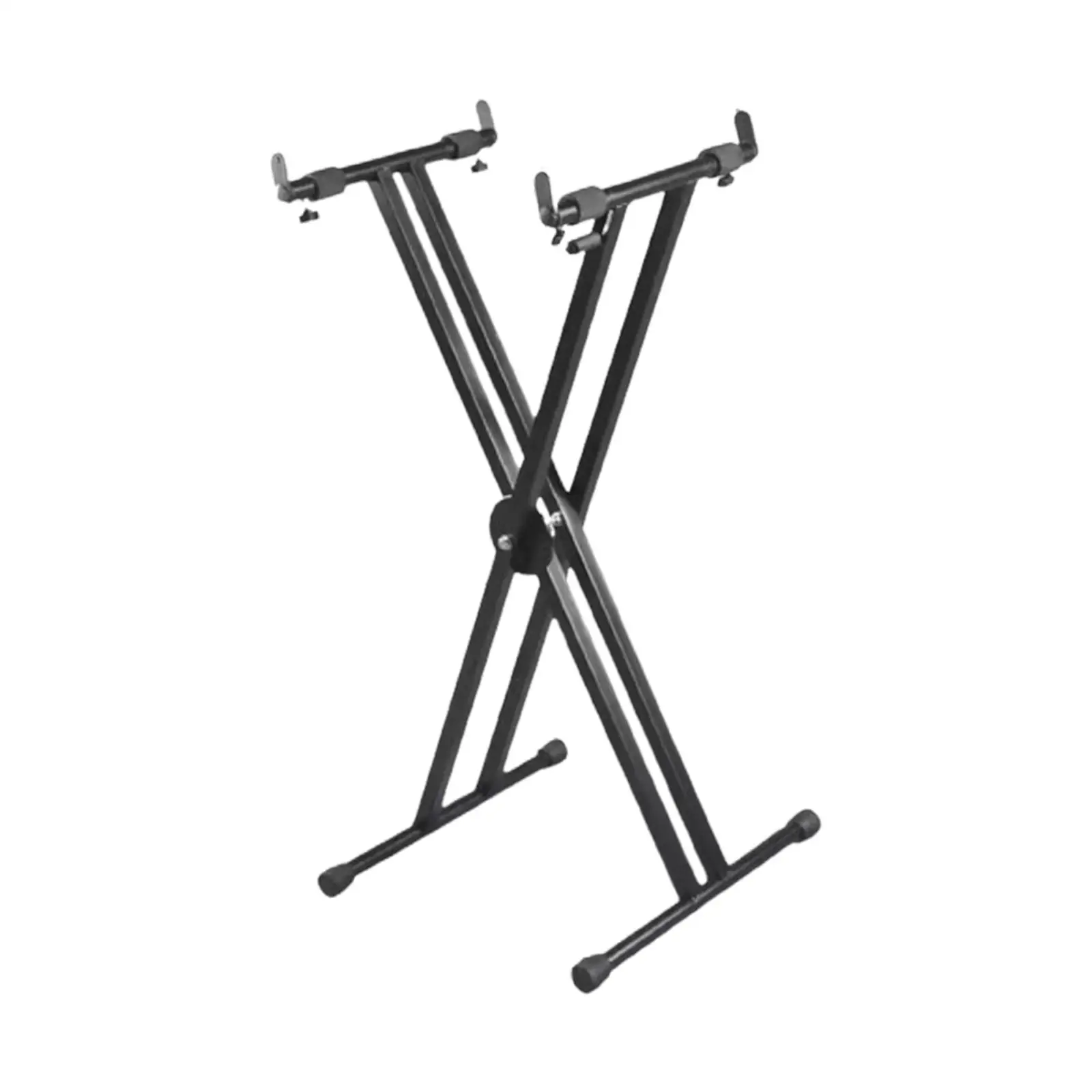 x Style Keyboard Stand Heavy Duty Detachable Iron Portable Folding for Stage