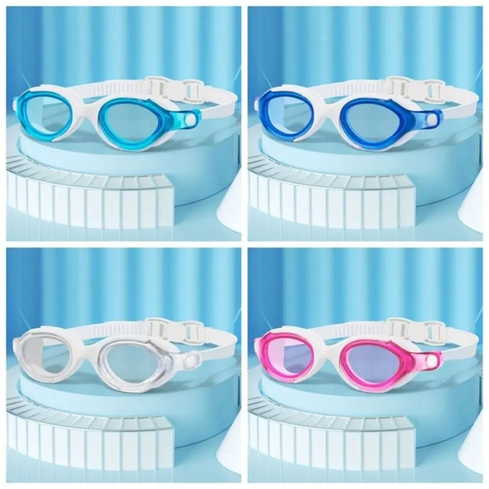 

Очки для плавания с HD-разрешением, летние противотуманные Регулируемые очки для плавания, водные виды спорта, водонепроницаемые прозрачные очки