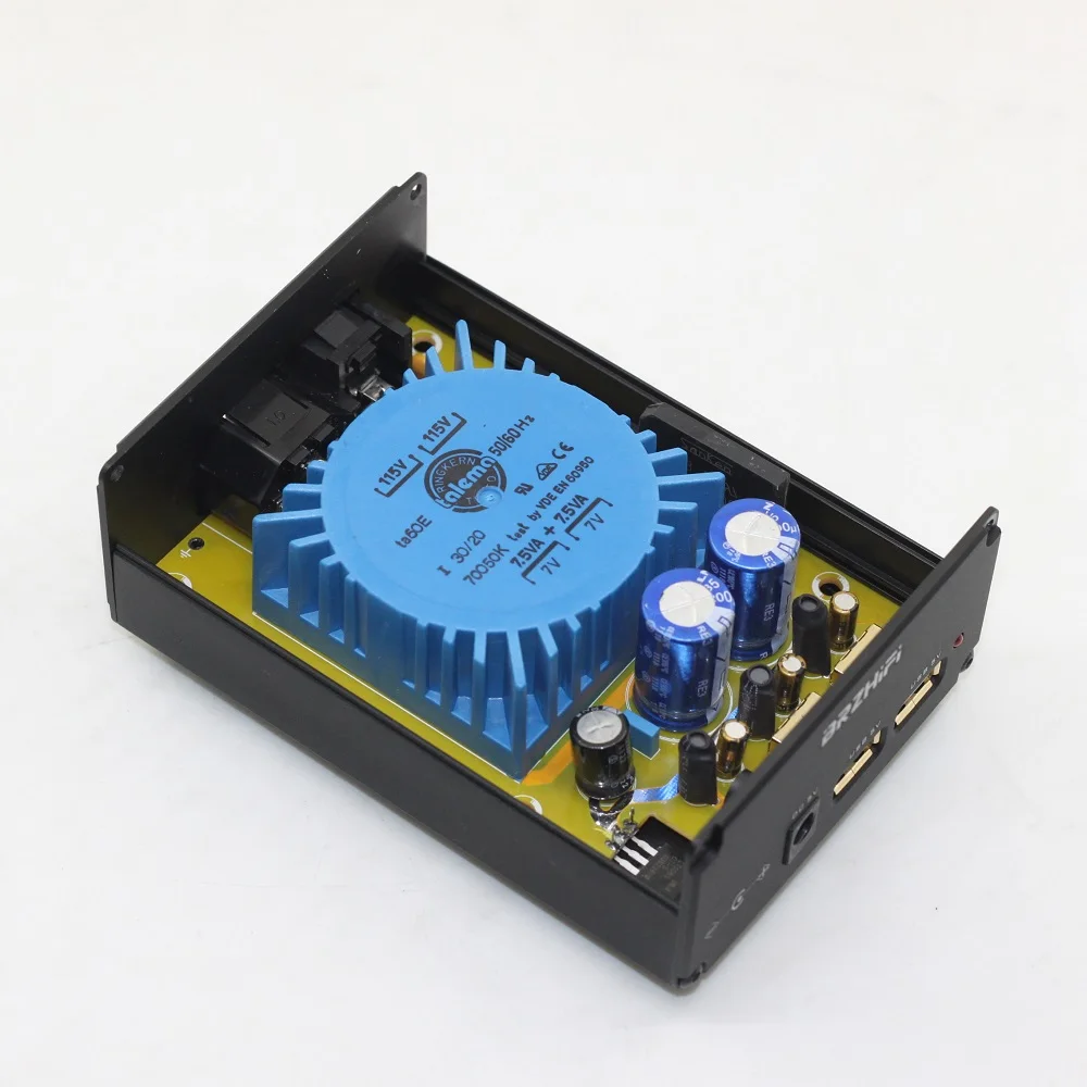 Hifi Audio 15W Linear Regulated Power Supply Output USB DC 5V Talema 15VA PSU 5