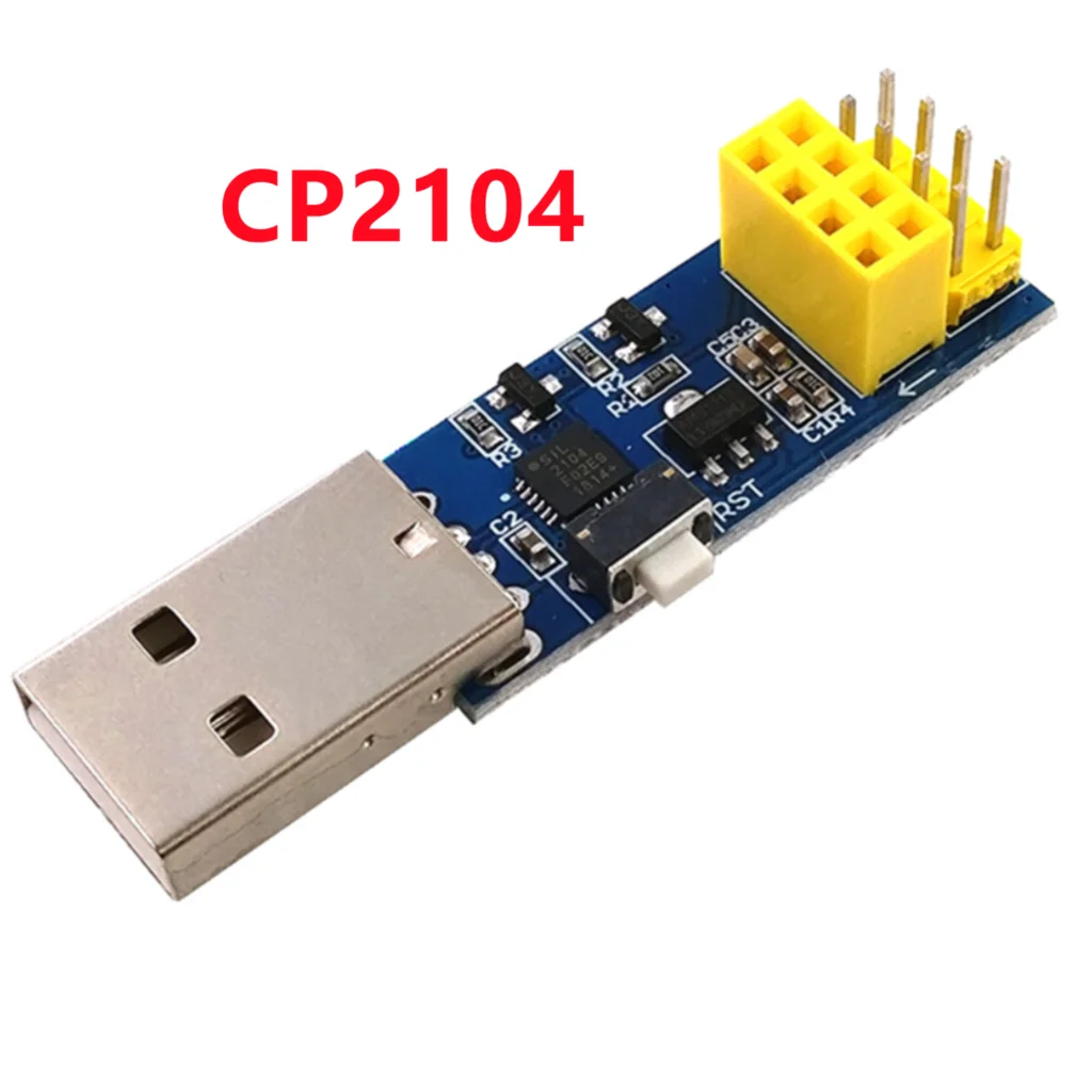 CP2104 USB To ESP8266 ESP-01 ESP-01S WIFI Module Programmer Adapter Download Debug Link CH9102F
