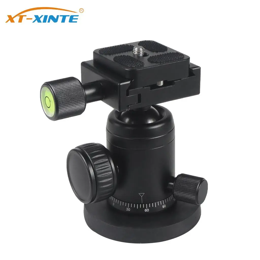 Panoramic Tripod Ball Head Mount 360 Swivel Aluminium Alloy Tripod Head