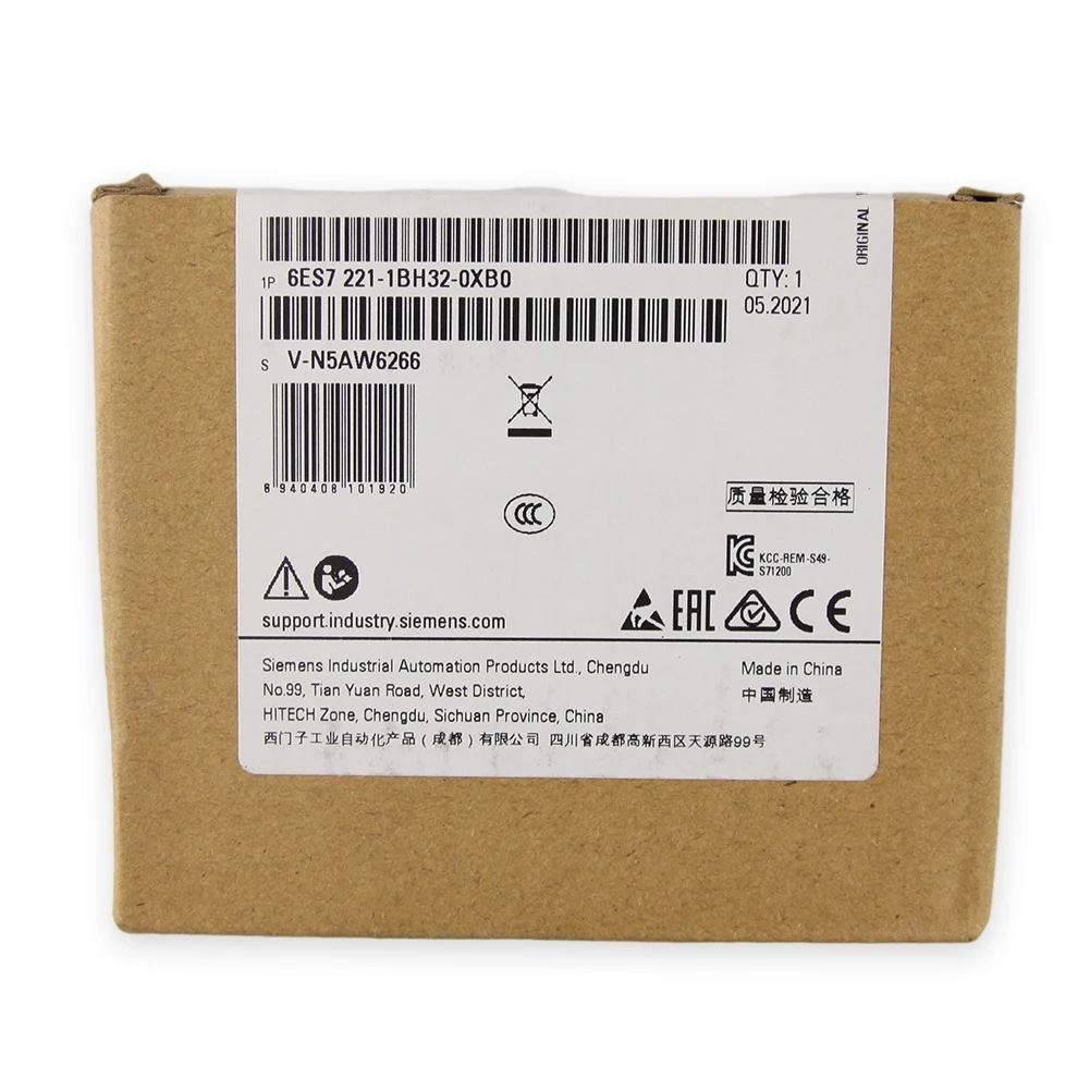 Modulo Di Ingresso Digitale Plc S7-1200 16Di 6Es7221-1Bh32-0Xb0 Per Siemens In Box