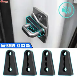 Car Parts Sound Damper Door Lock Buffer For BMW X1 X3 X5 X6 E84 E83 F25 E70 E71 Soundproof Screaks Deaf Seal Deadener Deadening
