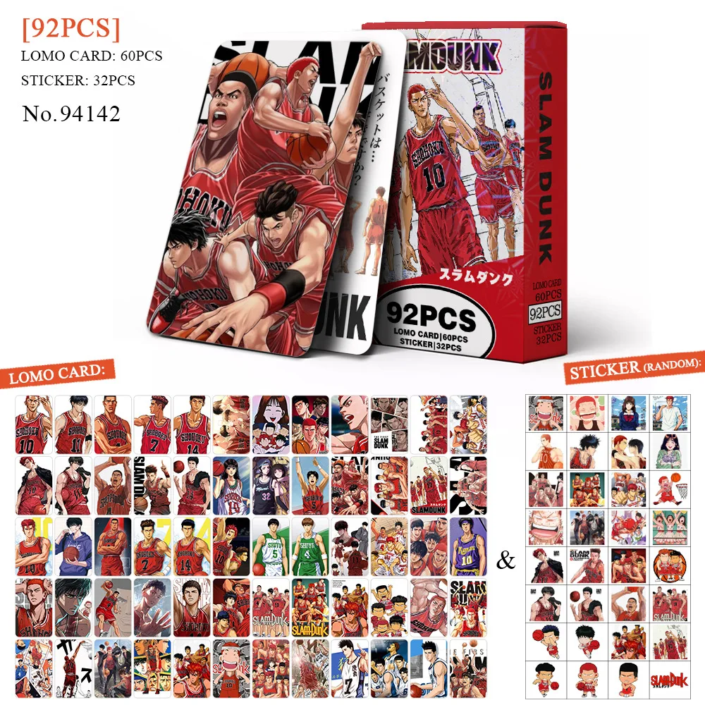 その他 SLAM DUNK LAMINATE CARD SET 10 Packs New SLAM Dunk Anime CCG Cards by DZ : Amazon.ca