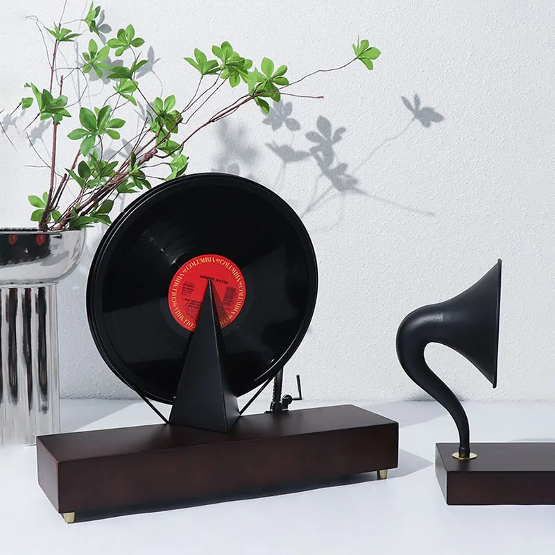 Nordic Home Decor Jukebox Statua Soggiorno Decorazione Artigianato In Resina Scultura Creative Room Decor Accessori Per La Casa Figurine