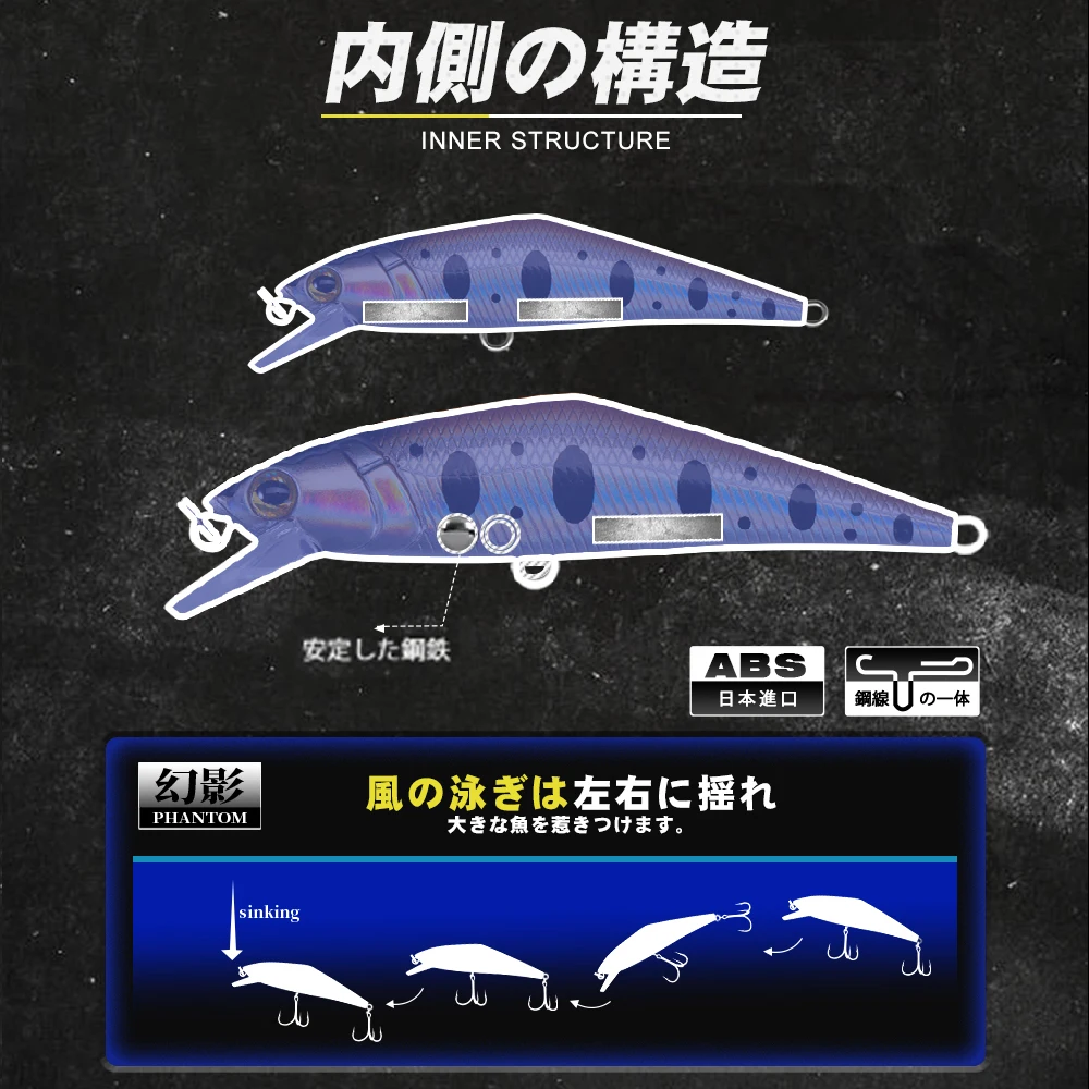 D1 Wobblers Ϻ ϵ ̳  ̳ ٴ幰 63mm/4.8g 85mm/14.7g  ̳  ׼ ۾
