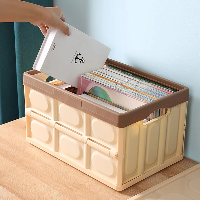 Kaufe Fodable Auto-Kofferraum-Organizer-Box, Spielzeug,  Lebensmittel-Aufbewahrungsbehälter, Taschen, Box, Autozubehör