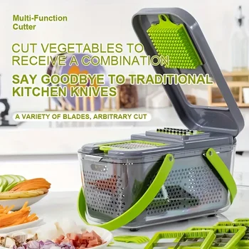 22-in-1 Multifunctional Vegetable Chopper, Cutter Vegetable Dicer Slicer Cutter Mandoline Onion Chopper For Onion Potato
