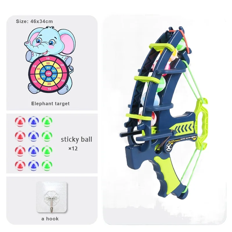 

Children's Bows Arrows Crossbows Darts Sticky Balls Target Shooting Suction Cups Outdoor Indoor Toys Dart Flights Accessories