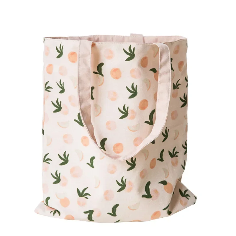 Shopper Handbag Girl Shoulder Shopping Bag Lady Canvas Bag Fabric Double Sided Tote Bag Women's Canvas Bag Tote Bag Storage Bag 6