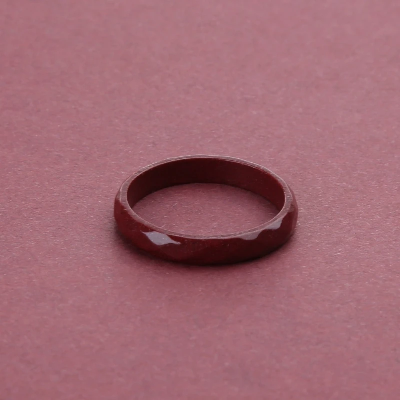 Renning Feng Shui Cinnabar Ring - Wealth & Luck Amulet, Handmade, Sizes 6-13 - View #3